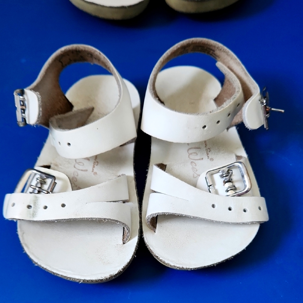 SeaWees Sun San Sandals White